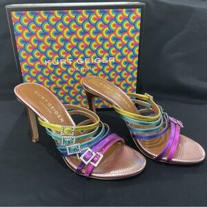 Kurt Geiger | Pierra Mule Heel | US 8.  EUR 38.5